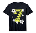 7Th Birthday Number 7 Soccer Fan Or T-Shirt - Graphic Print Men Women - T-Shirt, Sweatshirt, Hoodie