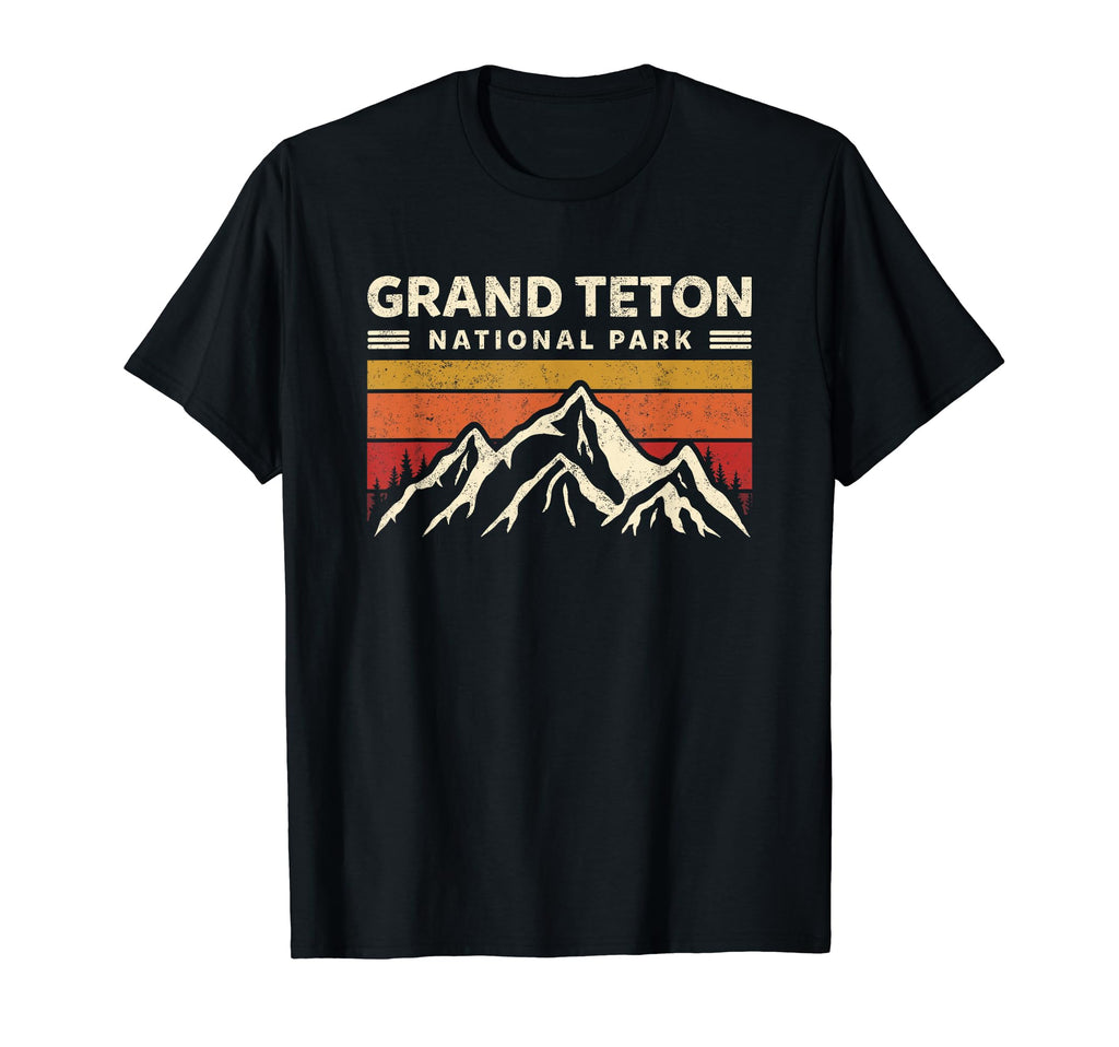 Grand Teton National Park Wyoming Womens T-Shirt - Minimalist Print Unisex - T-Shirt, Sweatshirt, Hoodie