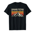 Grand Teton National Park Wyoming Womens T-Shirt - Minimalist Print Unisex - T-Shirt, Sweatshirt, Hoodie