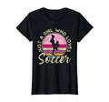Just Who Loves Soccer Soccer T-Shirt - Graphic Print Unisex - T-Shirt, Sweatshirt, Hoodie