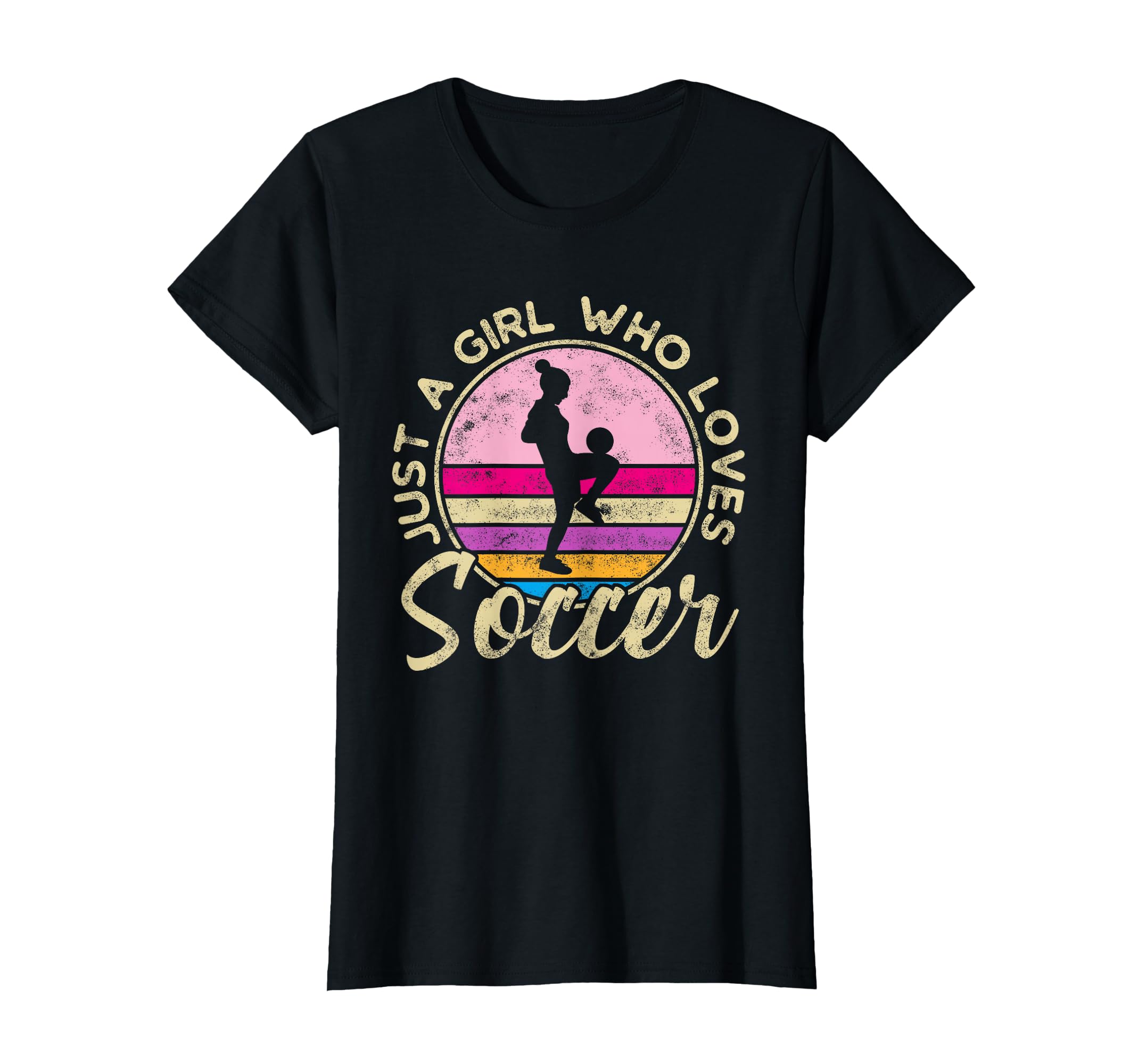 Just Who Loves Soccer Soccer T-Shirt - Graphic Print Unisex - T-Shirt, Sweatshirt, Hoodie
