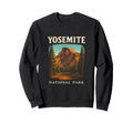 Yosemite National Park Sweatshirt - Minimalist Print for Adults - T-Shirt, Sweatshirt, Hoodie