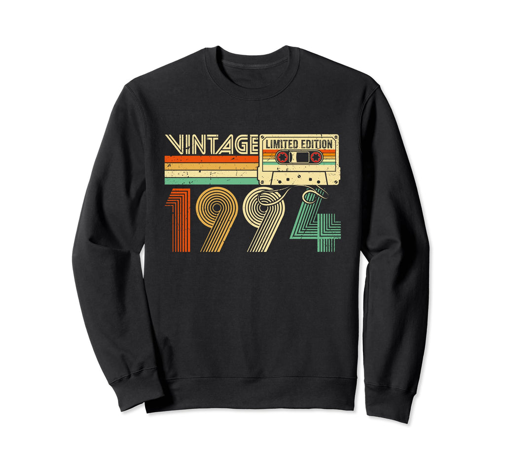1994 30 Years Old Cassette Tape Sweatshirt - Fun Novelty Design Unisex - T-Shirt, Sweatshirt, Hoodie