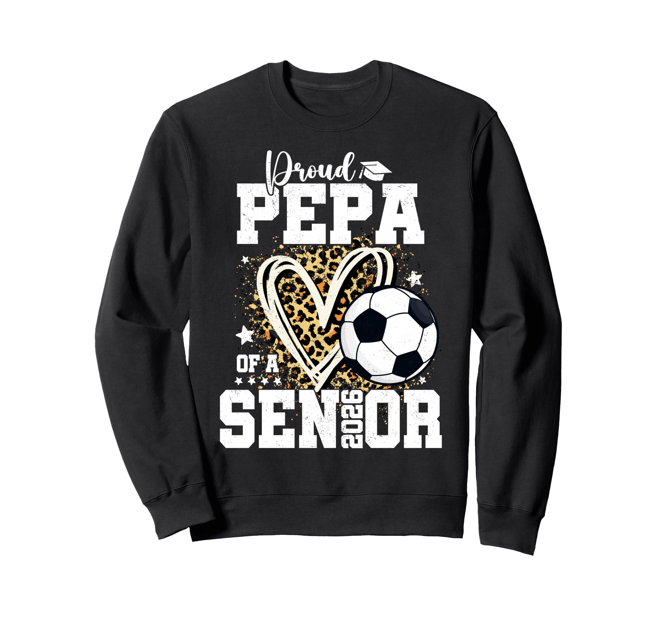 Proud Pepa 2026 Senior Soccer Sweatshirt - Graphic Print for Adults - T-Shirt, Sweatshirt, Hoodie