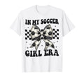 My Soccer Era Coquette Bow Soccer T-Shirt - Aesthetic Graphic Men Women - T-Shirt, Sweatshirt, Hoodie