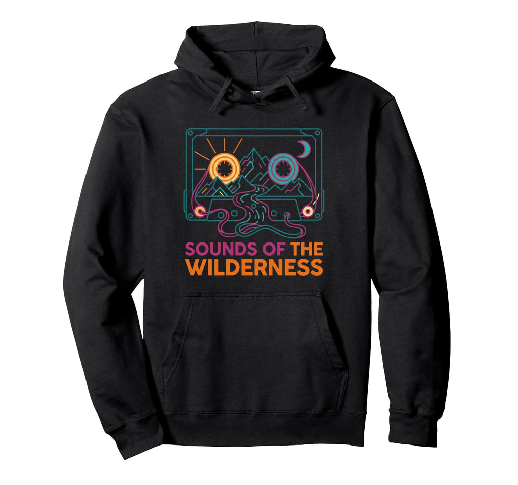 Sounds Wilderness Cassette Tape Sunse Hoodie - Novelty Apparel Men Women - T-Shirt, Sweatshirt, Hoodie