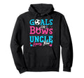 Goals Or Bows Uncle Loves You Soccer Hoodie - Custom Art Print for Adults - T-Shirt, Sweatshirt, Hoodie