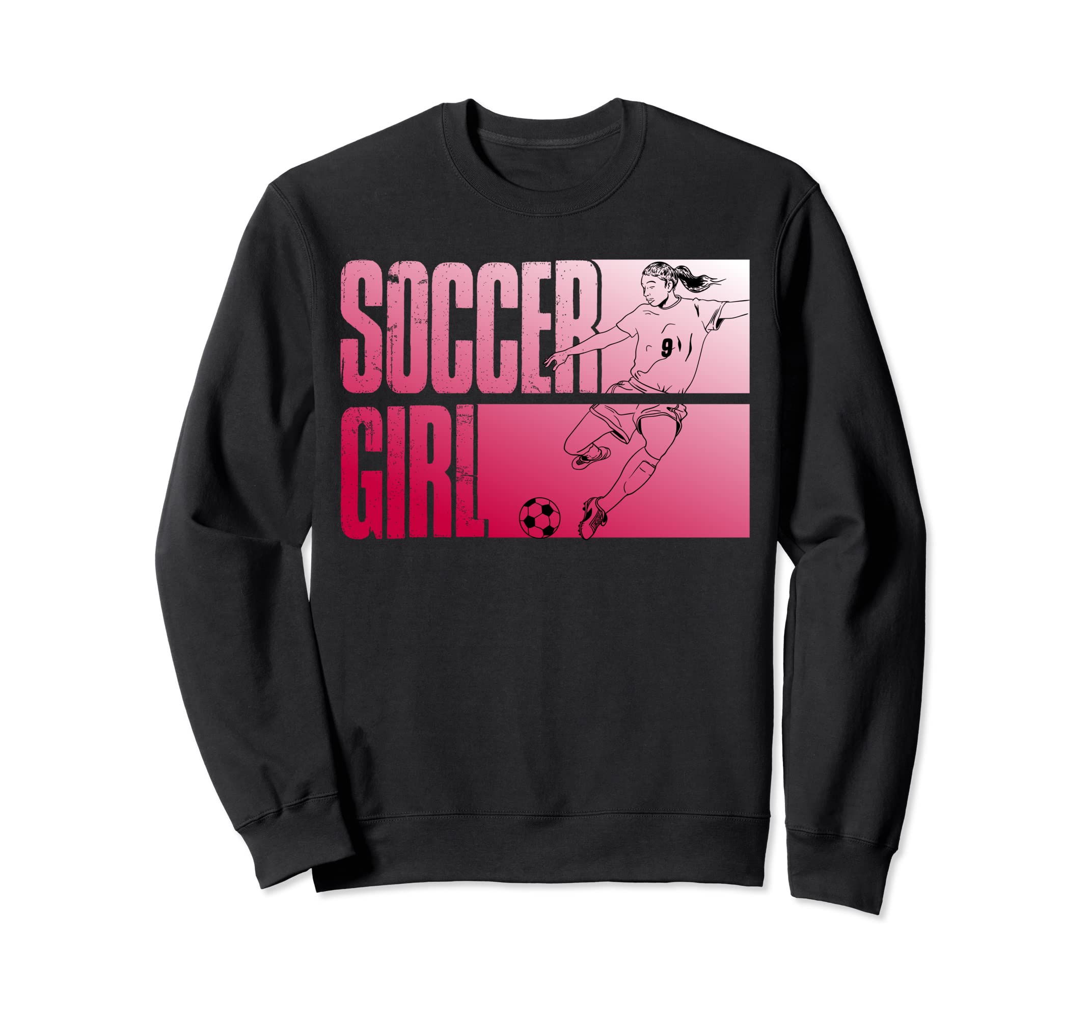 Soccer Funny Footballer Ball And Sweatshirt - Aesthetic Graphic for Adults - T-Shirt, Sweatshirt, Hoodie