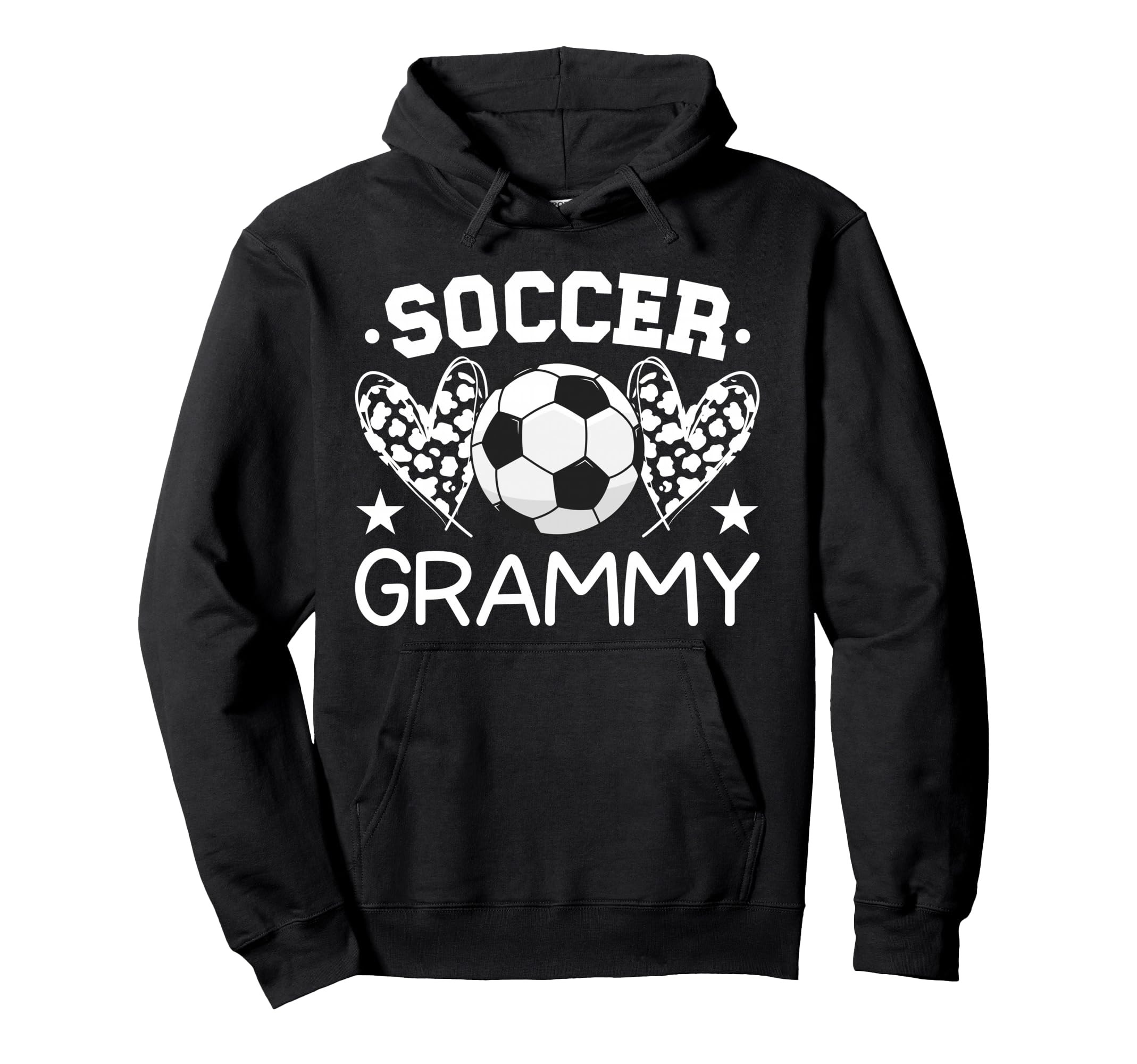 Soccer Grammy Hearts Grammy Soccer Hoodie - Custom Art Print for Adults - T-Shirt, Sweatshirt, Hoodie