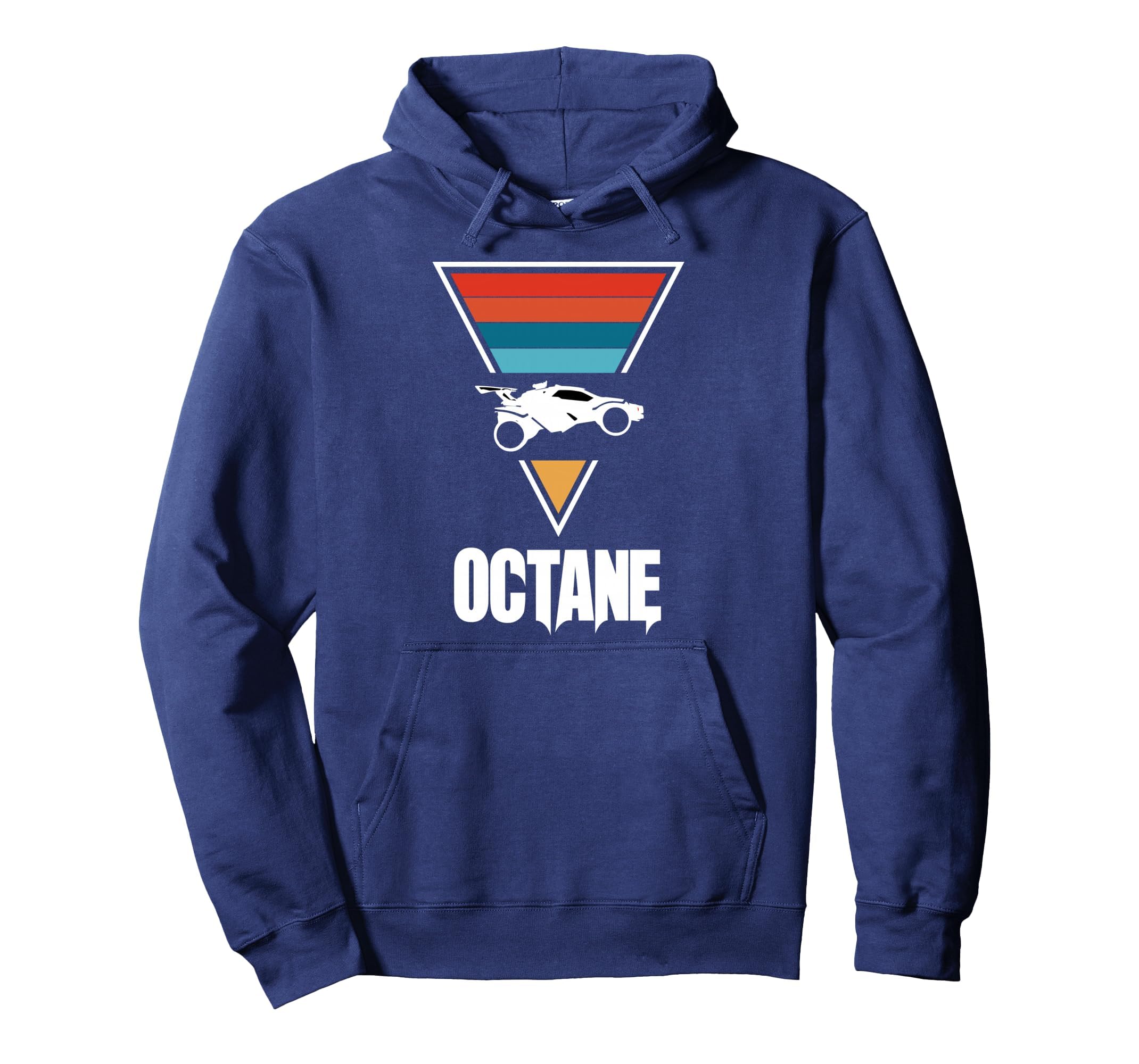 Octane Rocket Soccer Sunset Distressed Hoodie - Aesthetic Graphic Unisex - T-Shirt, Sweatshirt, Hoodie