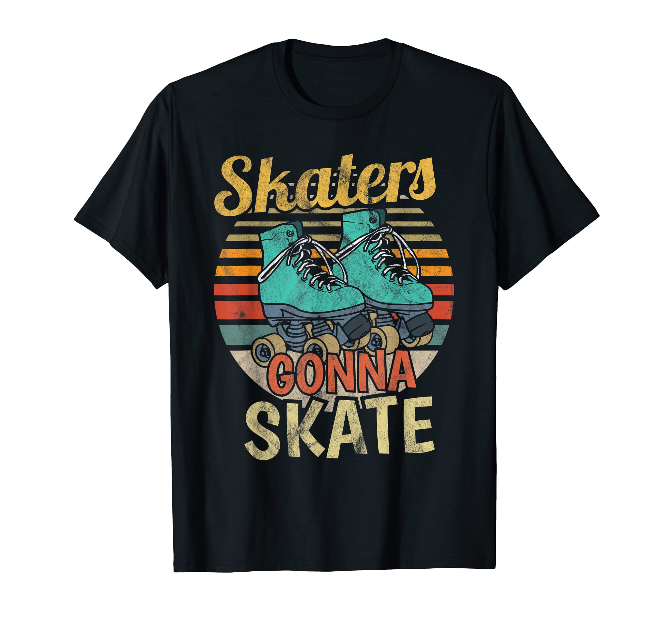 Funny Roller Skating Inline Skates Quad T-Shirt - Novelty Apparel Unisex - T-Shirt, Sweatshirt, Hoodie