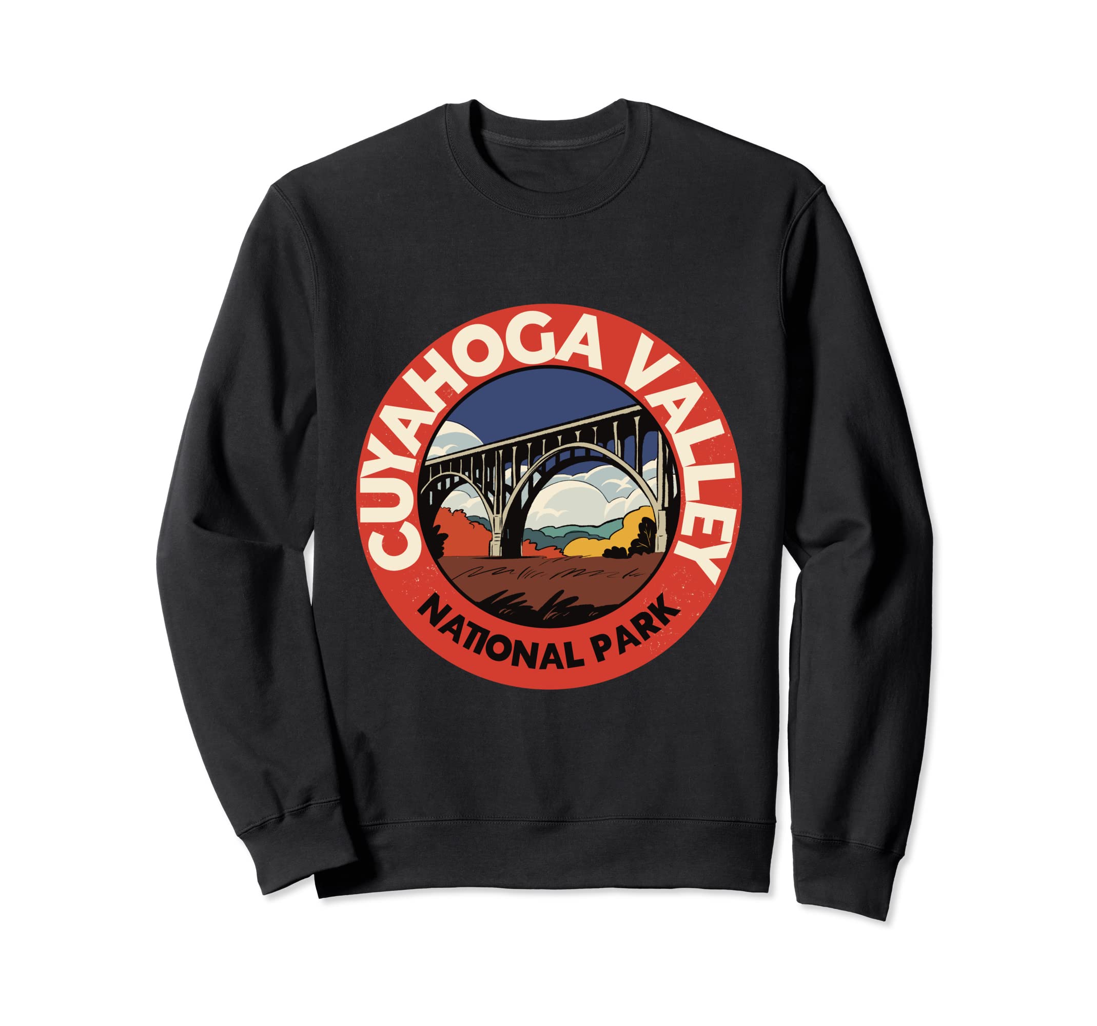 Cuyahoga Valley National Park Sweatshirt - Unique Graphic Unisex - T-Shirt, Sweatshirt, Hoodie