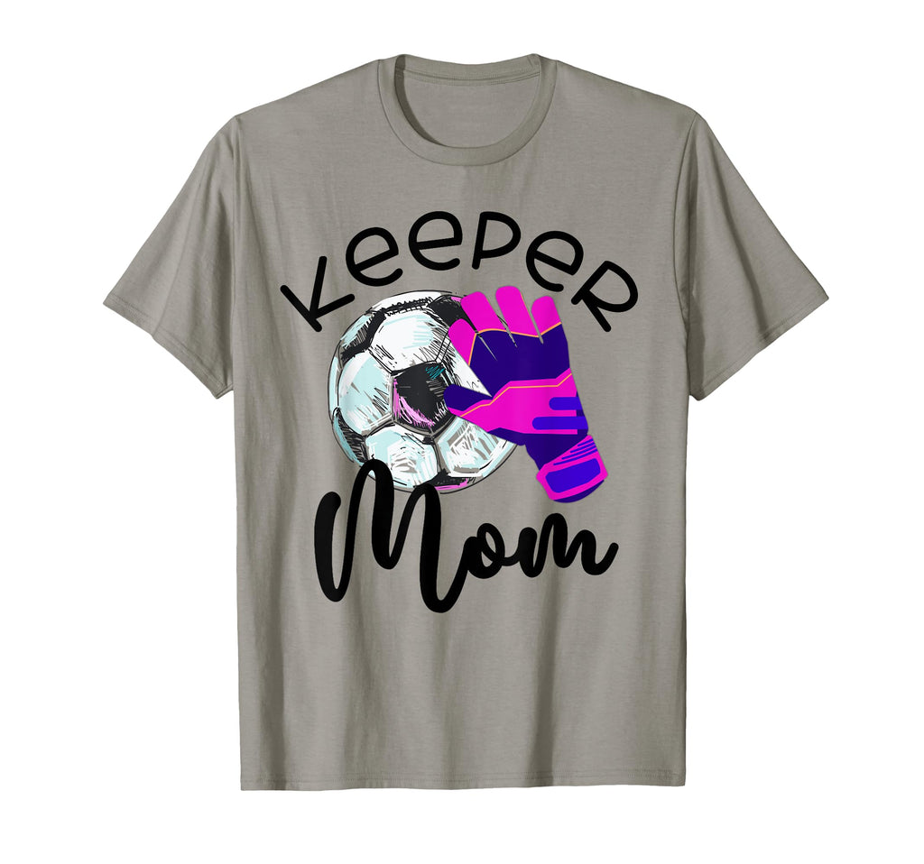 Keeper Mom Goalkeeper Soccer Mama T-Shirt - Minimalist Print Unisex - T-Shirt, Sweatshirt, Hoodie