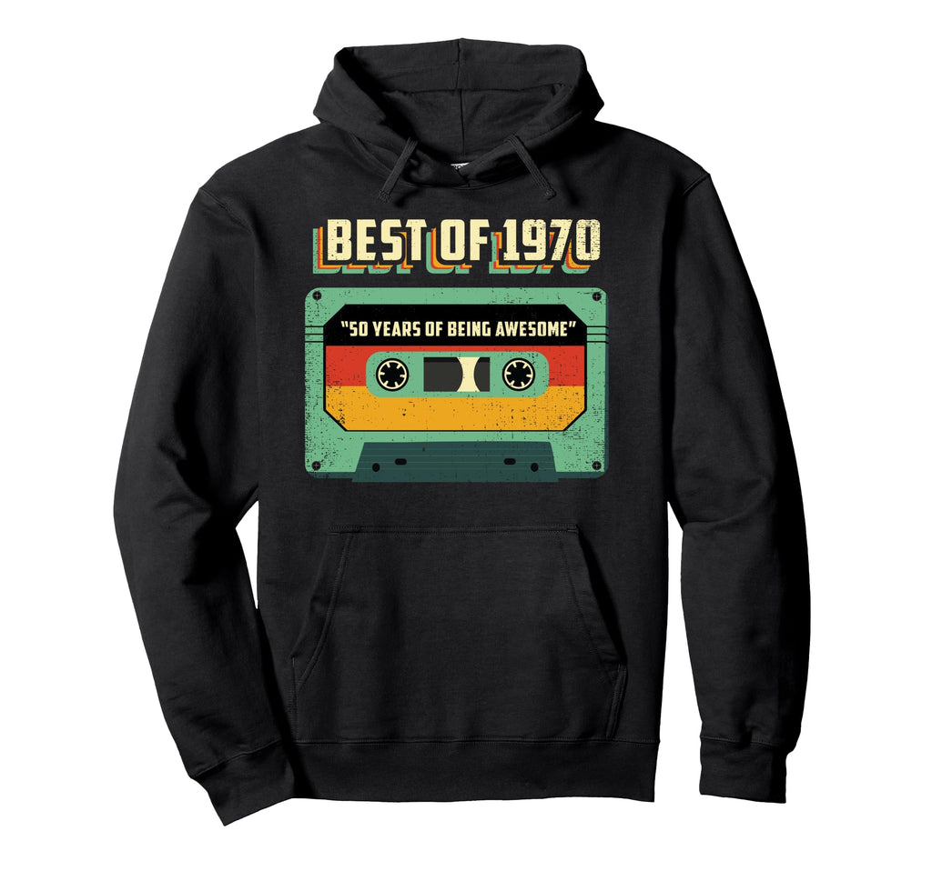 1970 Birthday Gift 50Th Bday Cassette Tape Hoodie - Streetwear Style Unisex - T-Shirt, Sweatshirt, Hoodie
