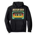 1970 Birthday Gift 50Th Bday Cassette Tape Hoodie - Streetwear Style Unisex - T-Shirt, Sweatshirt, Hoodie