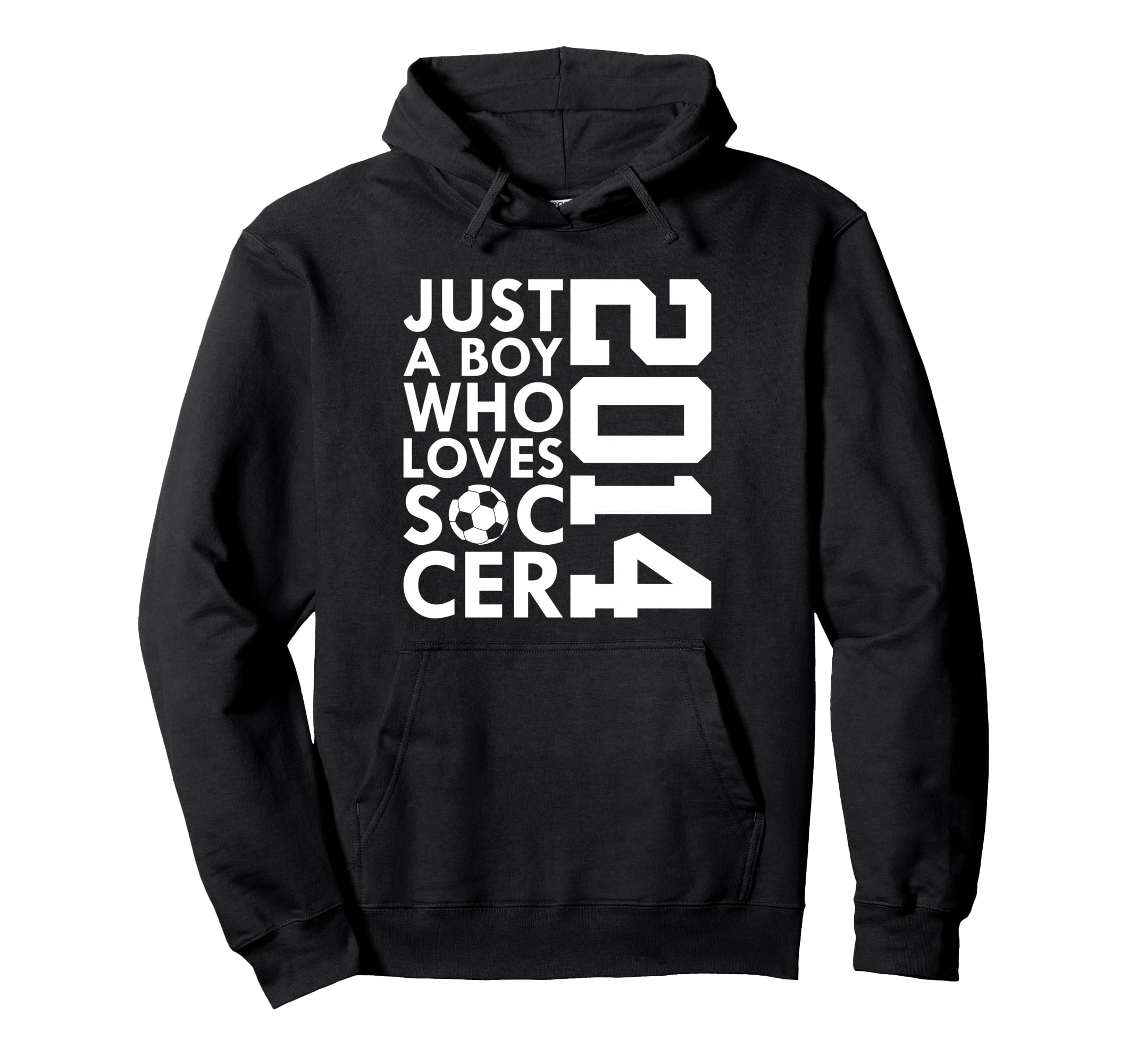 2014 Just Who Loves Soccer 12Th Birthday Hoodie - Novelty Apparel Unisex - T-Shirt, Sweatshirt, Hoodie