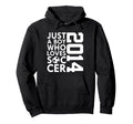 2014 Just Who Loves Soccer 12Th Birthday Hoodie - Aesthetic Graphic Unisex - T-Shirt, Sweatshirt, Hoodie