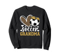Soccer Grandma Heart Grandma Soccer Sweatshirt - Graphic Print Men Women - T-Shirt, Sweatshirt, Hoodie