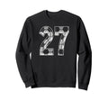 Soccer Number 27 Favorite Player 27 Sweatshirt - Fun Novelty Design Unisex - T-Shirt, Sweatshirt, Hoodie