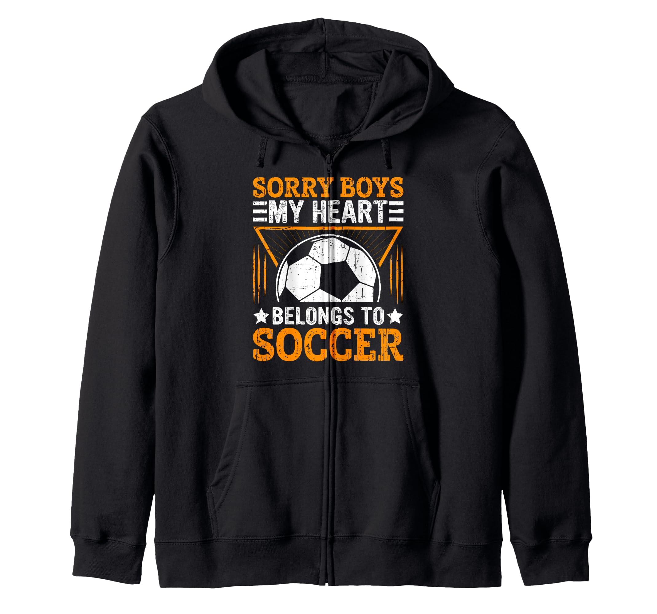 Sorry My Heart Belongs To Soccer Play Sports Hoodie - Unique Graphic Unisex - T-Shirt, Sweatshirt, Hoodie
