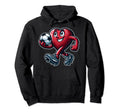 Valentines Day Heart Soccer Team Hoodie - Aesthetic Graphic for Adults - T-Shirt, Sweatshirt, Hoodie