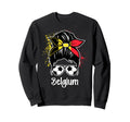 Belgium Football Game Player Sweatshirt - Aesthetic Graphic Men Women - T-Shirt, Sweatshirt, Hoodie