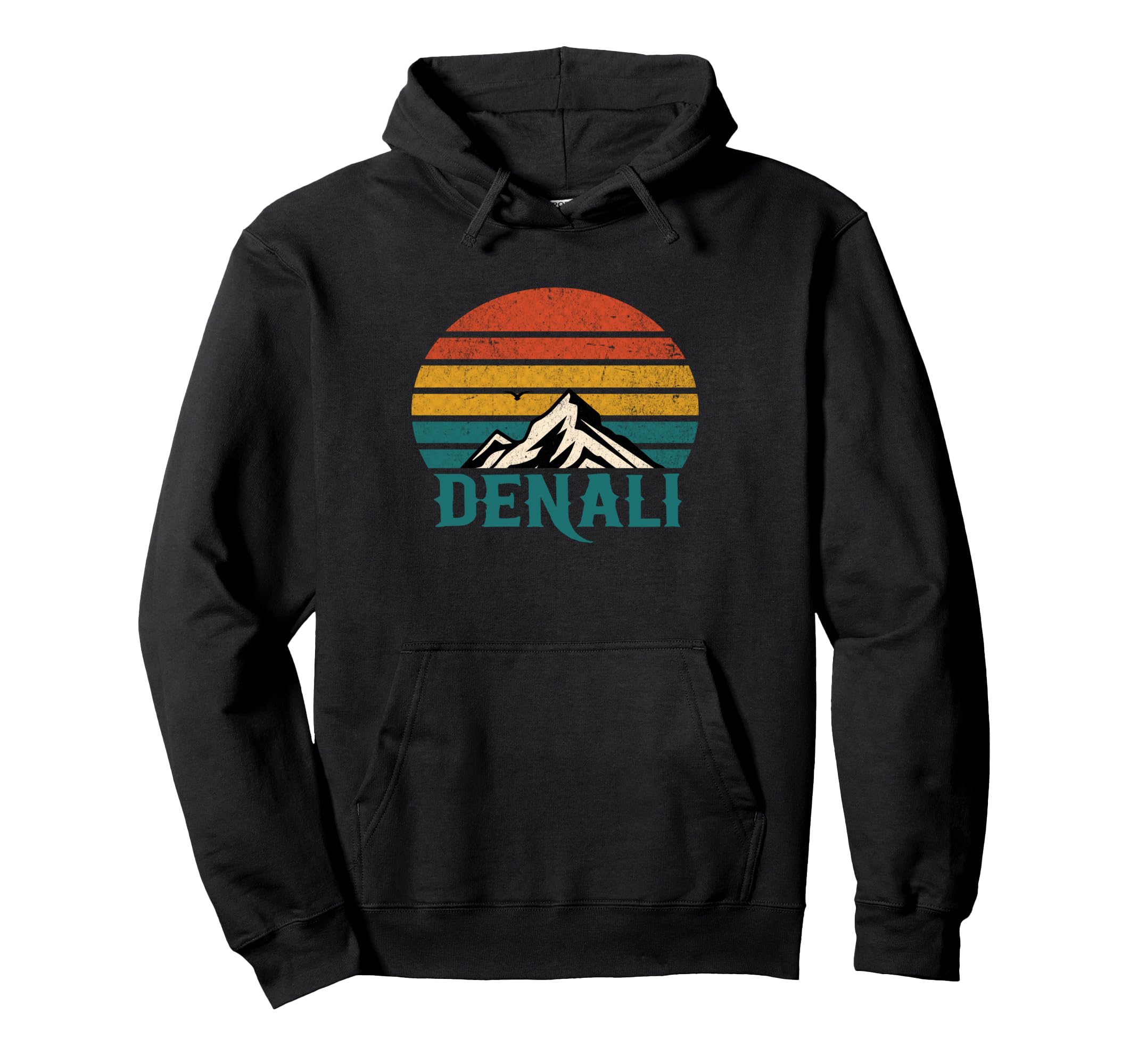 Denali Alaska National Park Hoodie - Aesthetic Graphic Unisex - T-Shirt, Sweatshirt, Hoodie