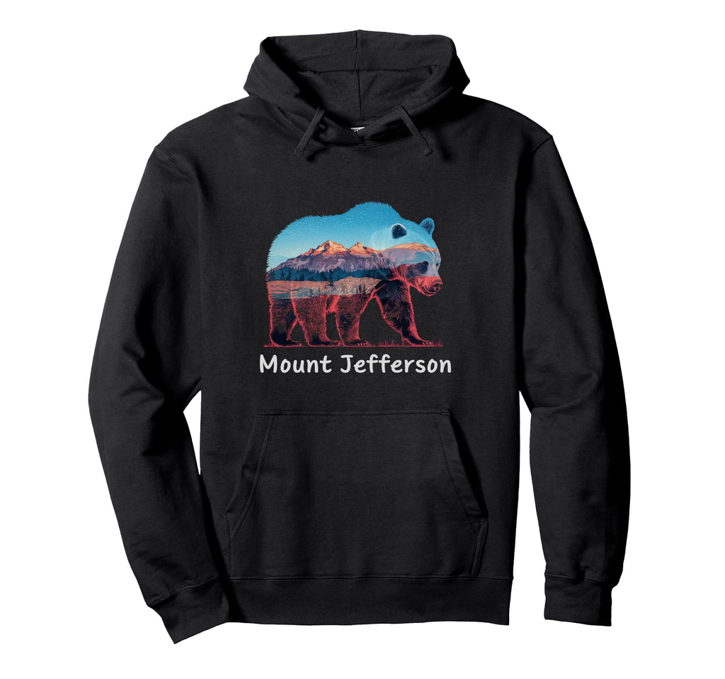 Hiking Camping Mount Jefferson National Park Hoodie - Trendy Graphic Unisex - T-Shirt, Sweatshirt, Hoodie