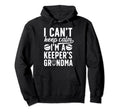 Im Hockey Keeper Grandma Ice Hockey Hoodie - Minimalist Print Unisex - T-Shirt, Sweatshirt, Hoodie