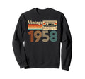 67 Year Old Born 1958 67Th Birthday Sweatshirt - Fun Novelty Design Unisex - T-Shirt, Sweatshirt, Hoodie