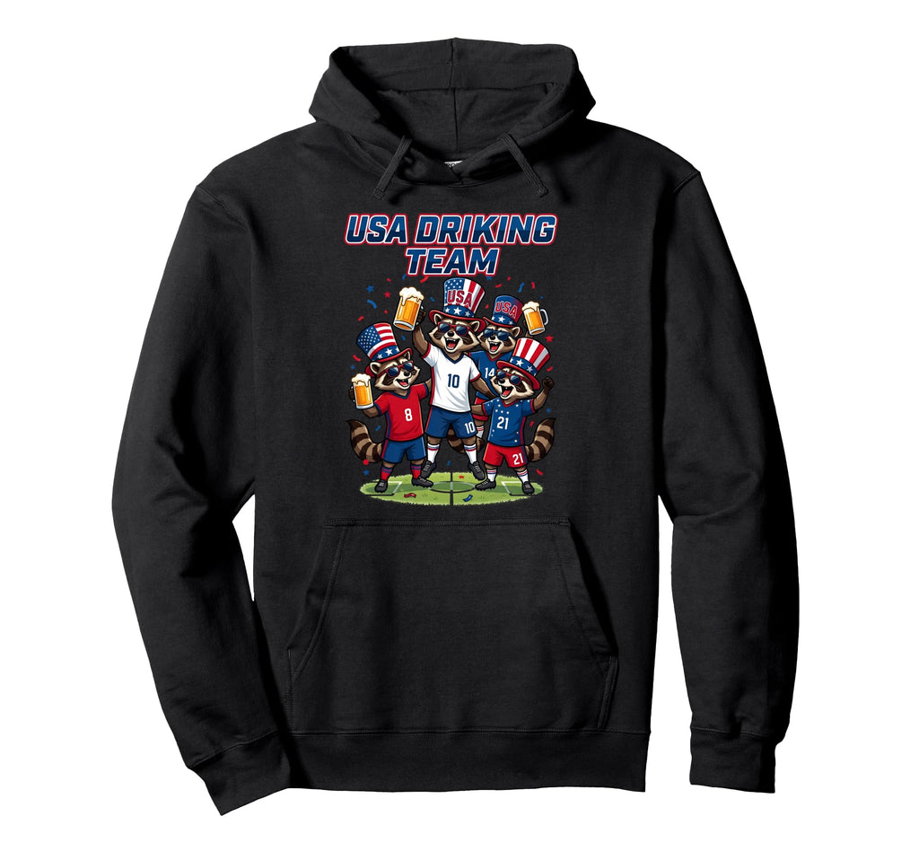 Usa Raccoon Soccer Tournament 2016 Hoodie - Casual Everyday Wear Men Women - T-Shirt, Sweatshirt, Hoodie