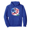 Womens Soccer American Flag Hoodie - Casual Everyday Wear for Adults - T-Shirt, Sweatshirt, Hoodie