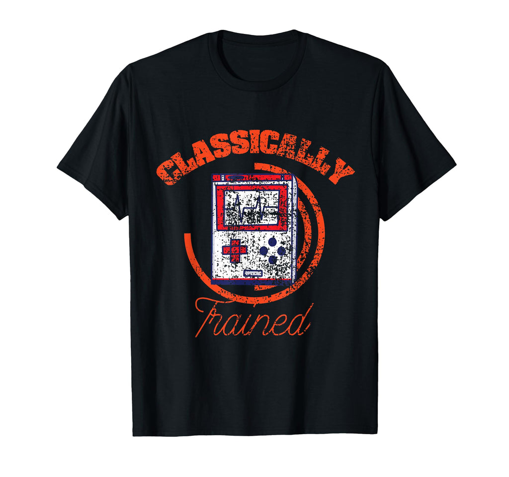 Classically Trained Video Game Gamer T-Shirt - Graphic Print for Adults - T-Shirt, Sweatshirt, Hoodie