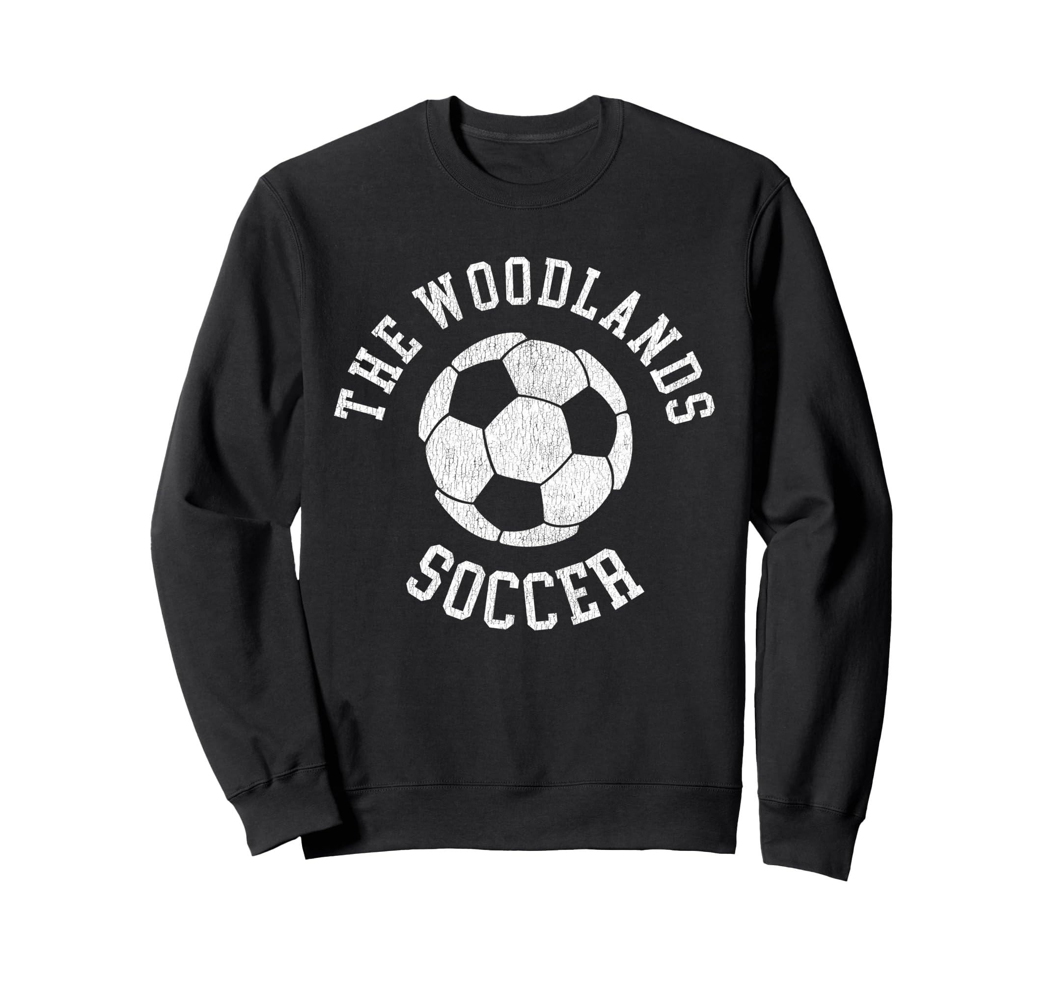 Woodlands Soccer Distressed 90S Sweatshirt - Novelty Apparel Men Women - T-Shirt, Sweatshirt, Hoodie
