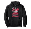 I May Be Beauty School Soccer Lover Hoodie - Minimalist Print for Adults - T-Shirt, Sweatshirt, Hoodie