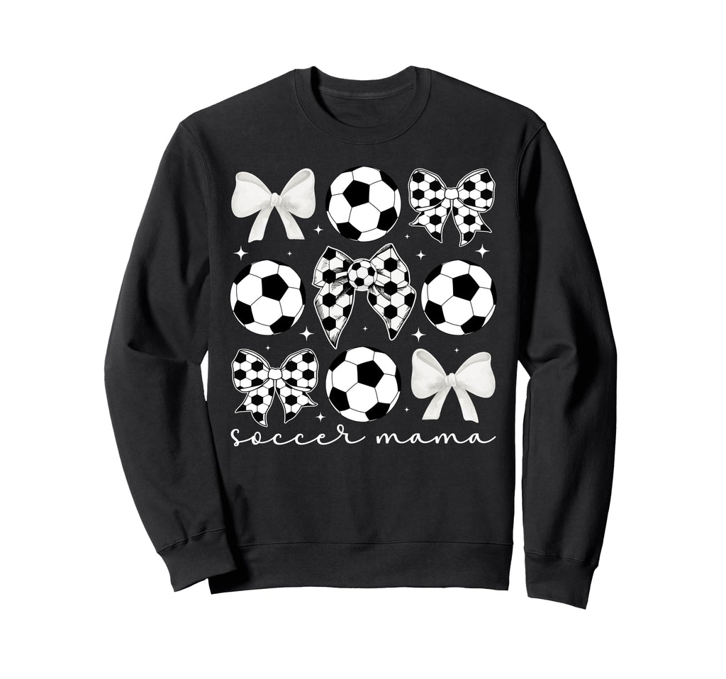 Soccer Mama Coquette Soccer Mom Sweatshirt - Novelty Apparel Men Women - T-Shirt, Sweatshirt, Hoodie