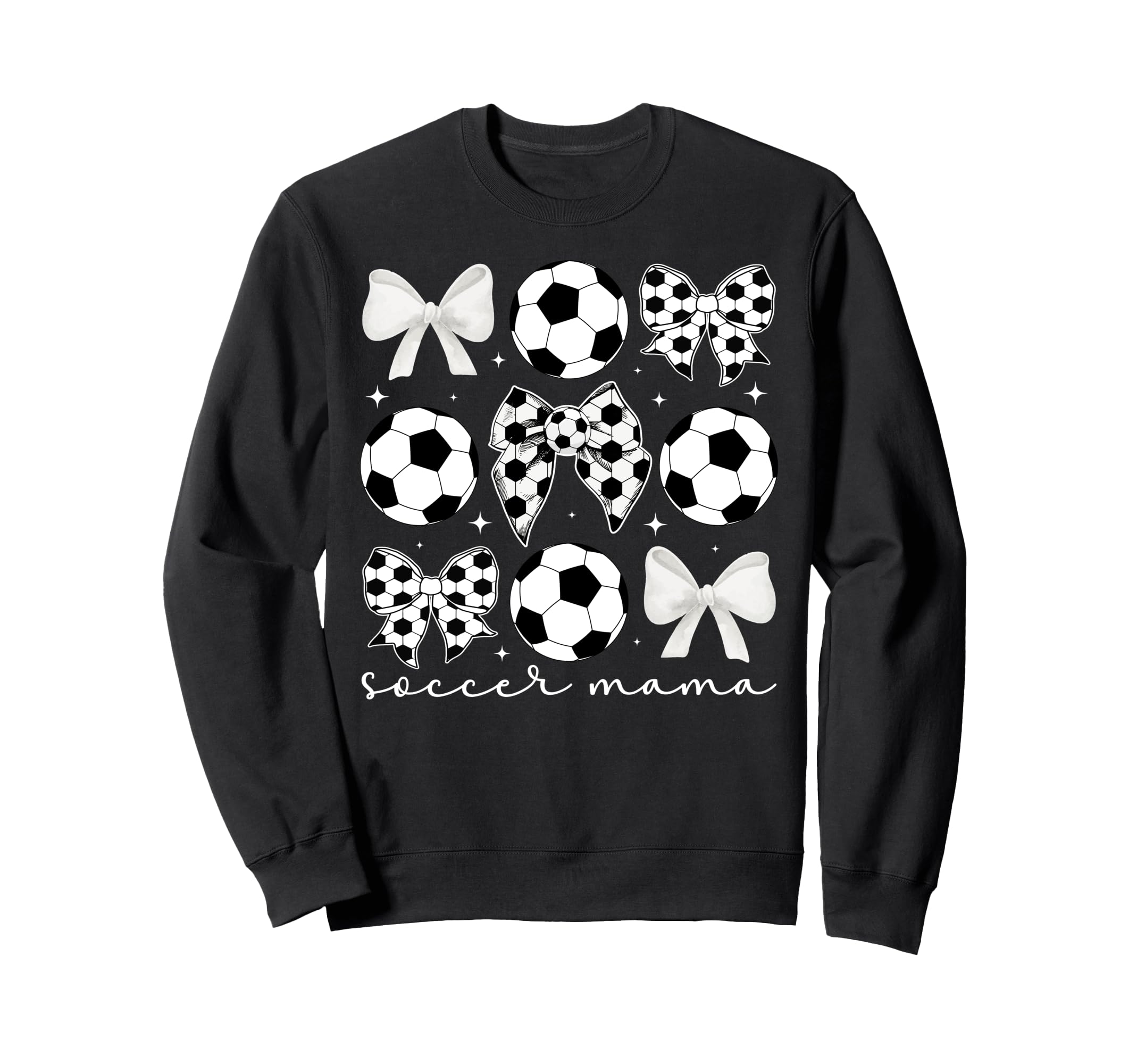 Soccer Mama Coquette Soccer Mom Sweatshirt - Novelty Apparel Men Women - T-Shirt, Sweatshirt, Hoodie