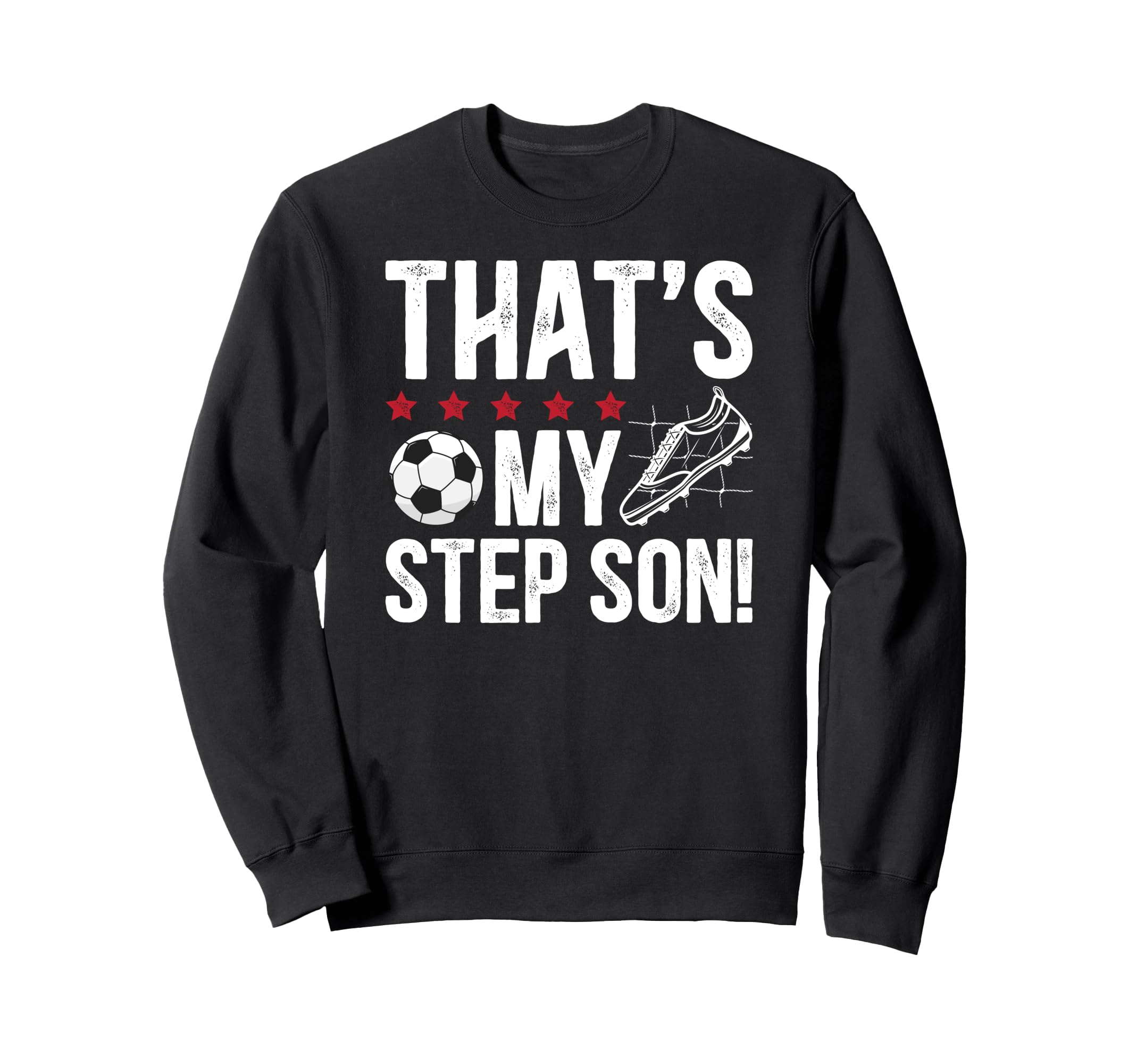 Proud Soccer Step Dad Soccer Sweatshirt - Custom Art Print Men Women - T-Shirt, Sweatshirt, Hoodie