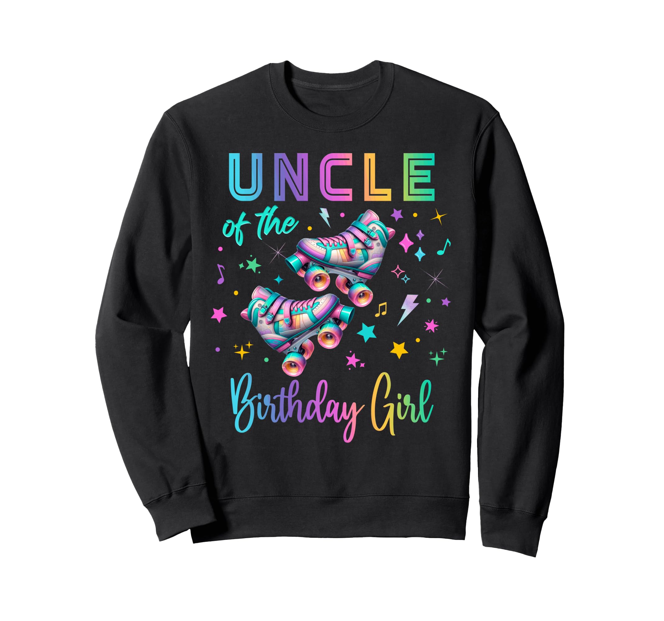 Roller Skates Birthday Outfit Sweatshirt - Aesthetic Graphic Unisex - T-Shirt, Sweatshirt, Hoodie