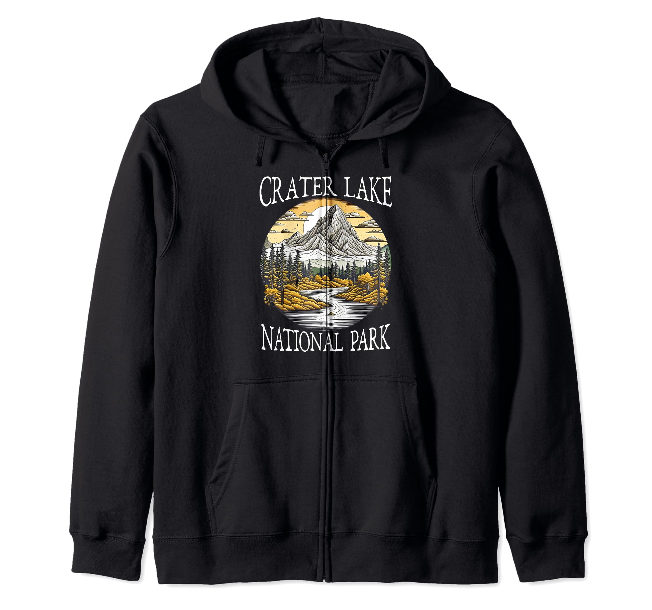 Crater Lake National Park Oregon Sweatshirt - Unique Graphic for Adults - T-Shirt, Sweatshirt, Hoodie