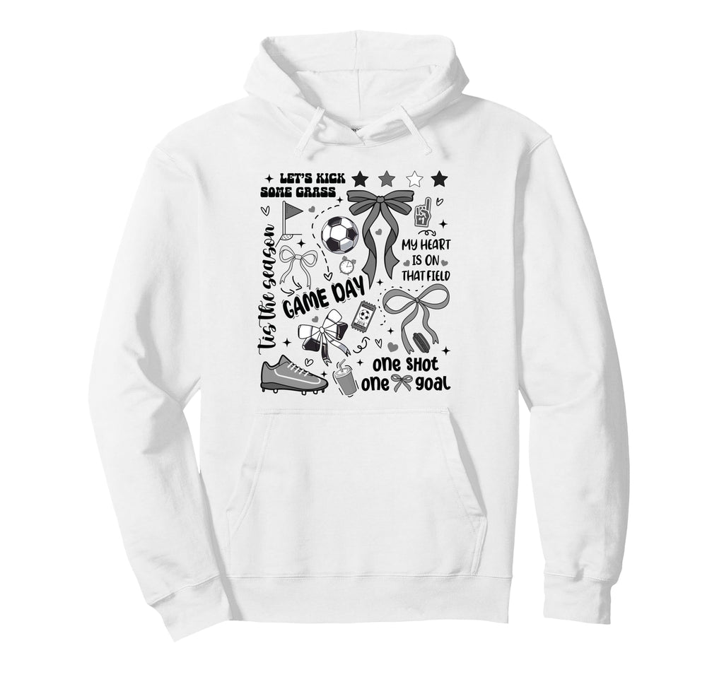 Soccer Streetwear Preppy Soccer Game Hoodie - Streetwear Style for Adults - T-Shirt, Sweatshirt, Hoodie
