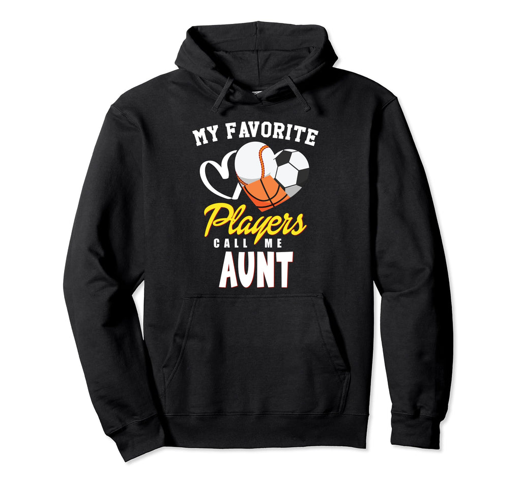 My Favorite Players Baseball Soccer Hoodie - Novelty Apparel for Adults - T-Shirt, Sweatshirt, Hoodie