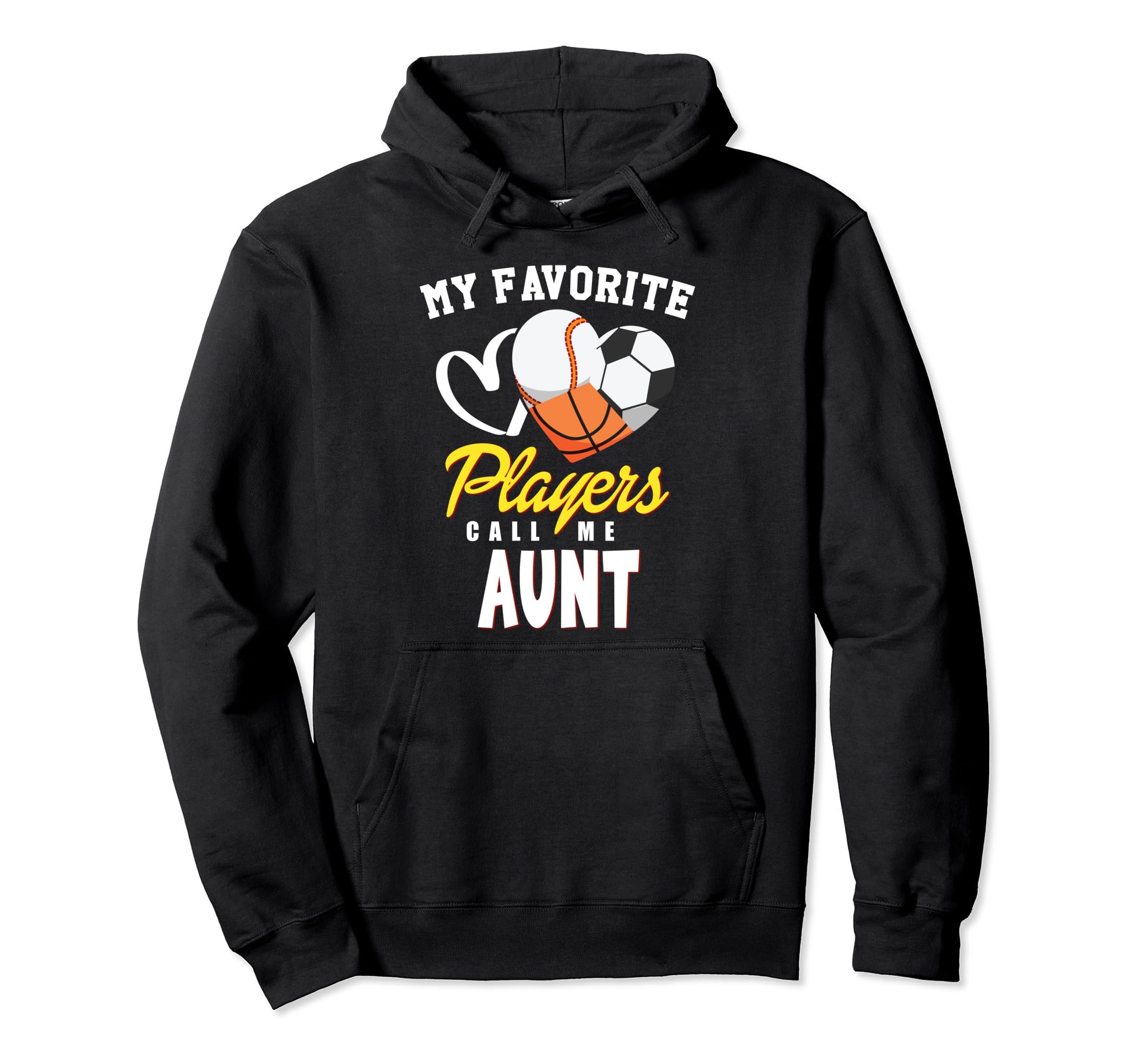 My Favorite Players Baseball Soccer Hoodie - Novelty Apparel for Adults - T-Shirt, Sweatshirt, Hoodie