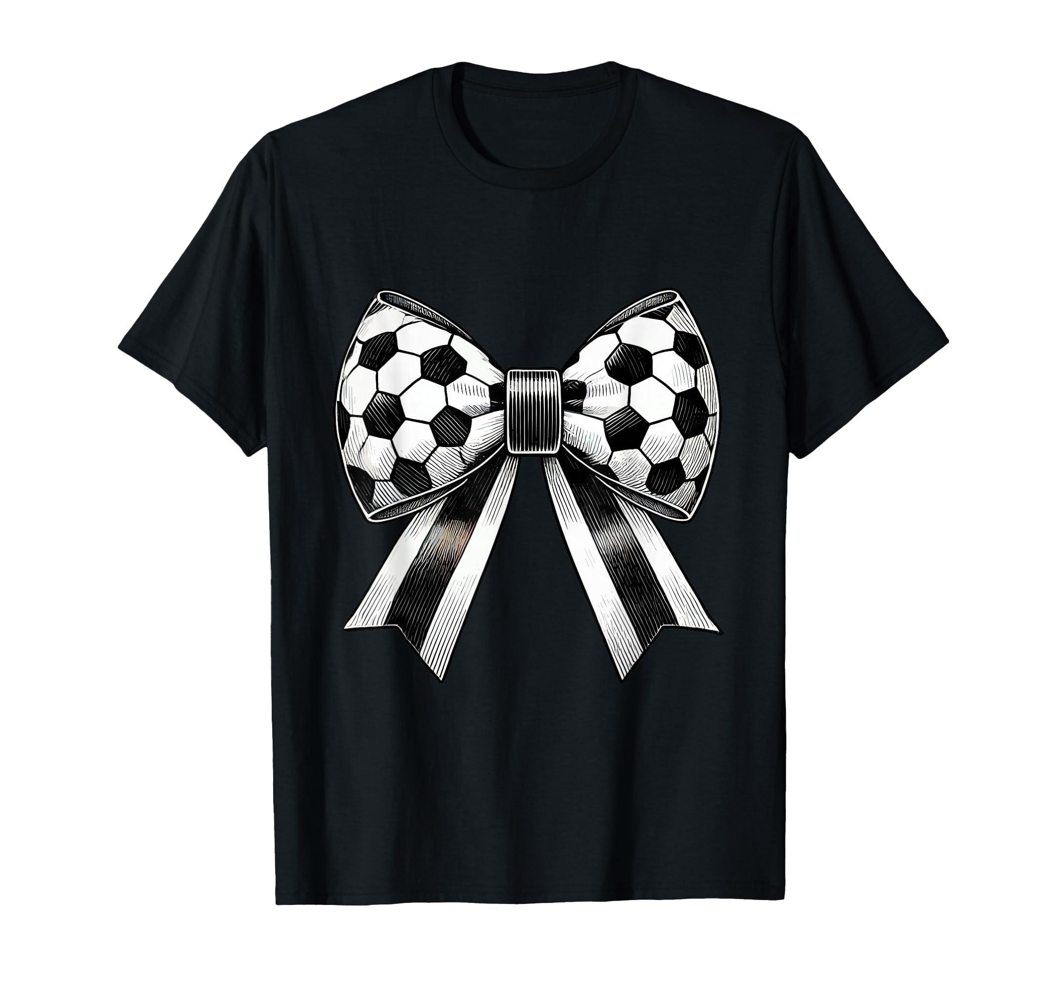 Coquette Soccer Bow Aesthetic Soccer Mom T-Shirt - Streetwear Style Unisex - T-Shirt, Sweatshirt, Hoodie