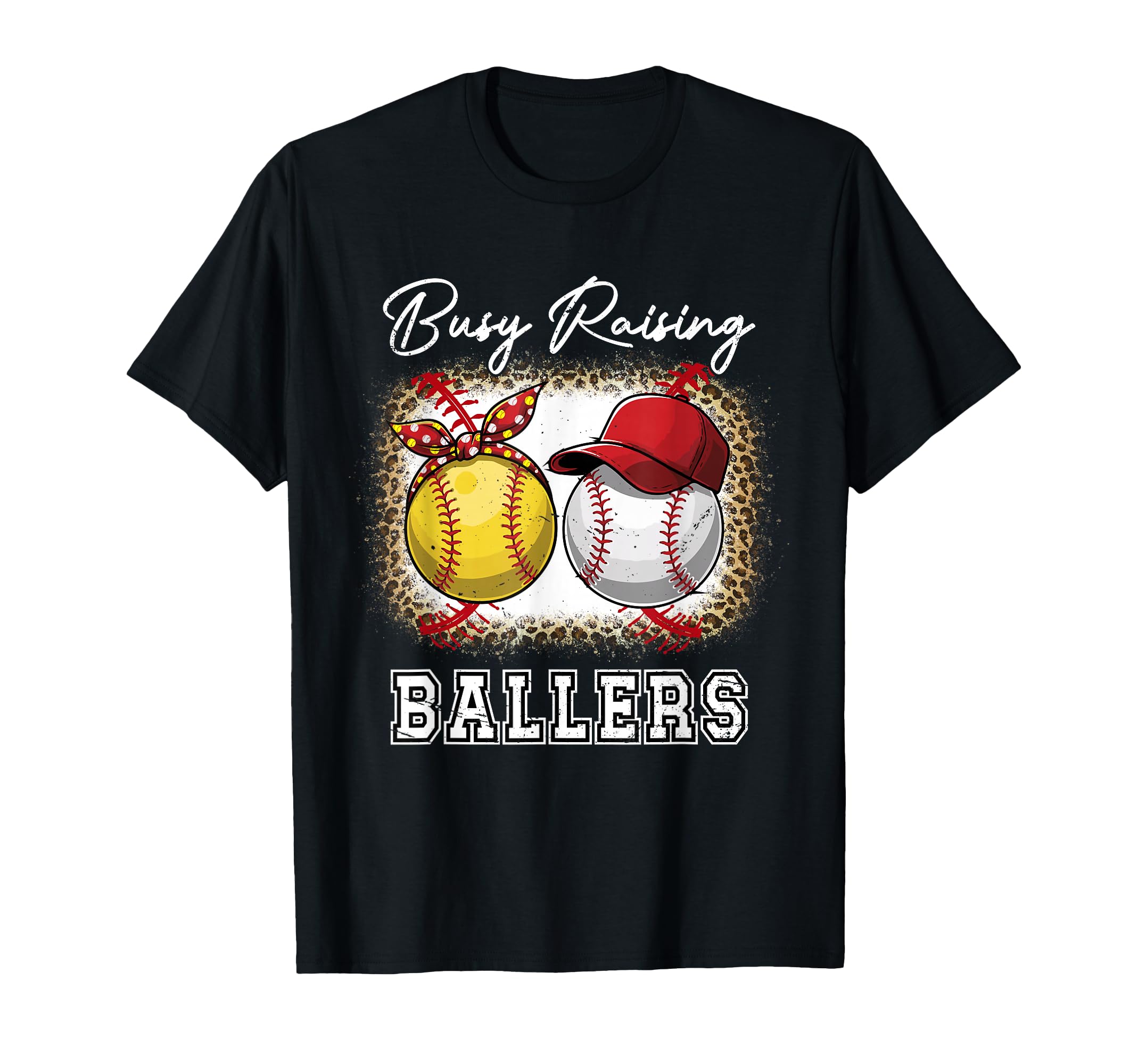 Busy Raising Ballers Baseball Softball T-Shirt - Streetwear Style Unisex - T-Shirt, Sweatshirt, Hoodie