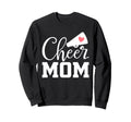 Cheer Mom Cheerleader Megaphone Sweatshirt - Novelty Apparel for Adults - T-Shirt, Sweatshirt, Hoodie