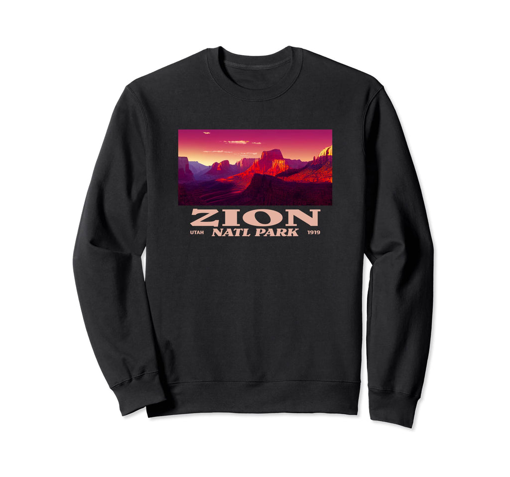 Zion Utah Zion National Park Sweatshirt - Novelty Apparel Men Women - T-Shirt, Sweatshirt, Hoodie