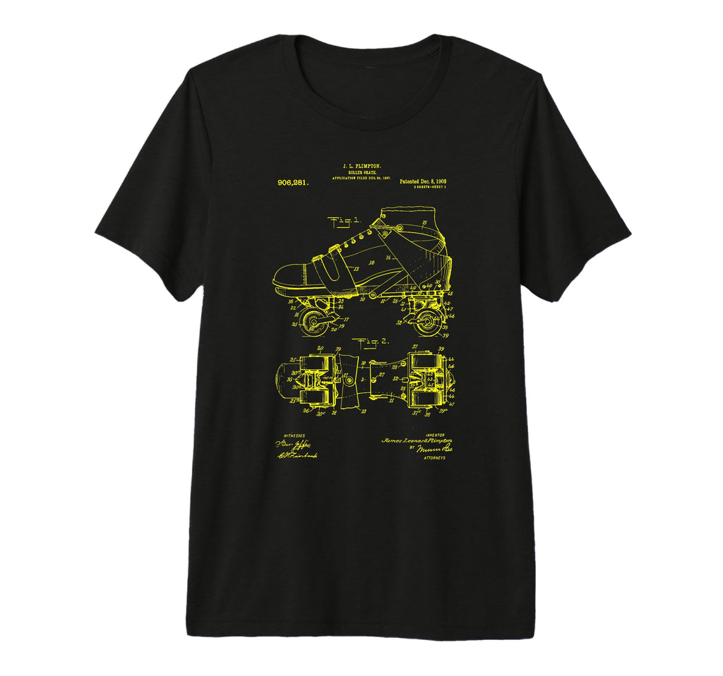 Roller Skate Roller Derby Roller T-Shirt - Trendy Graphic for Adults - T-Shirt, Sweatshirt, Hoodie