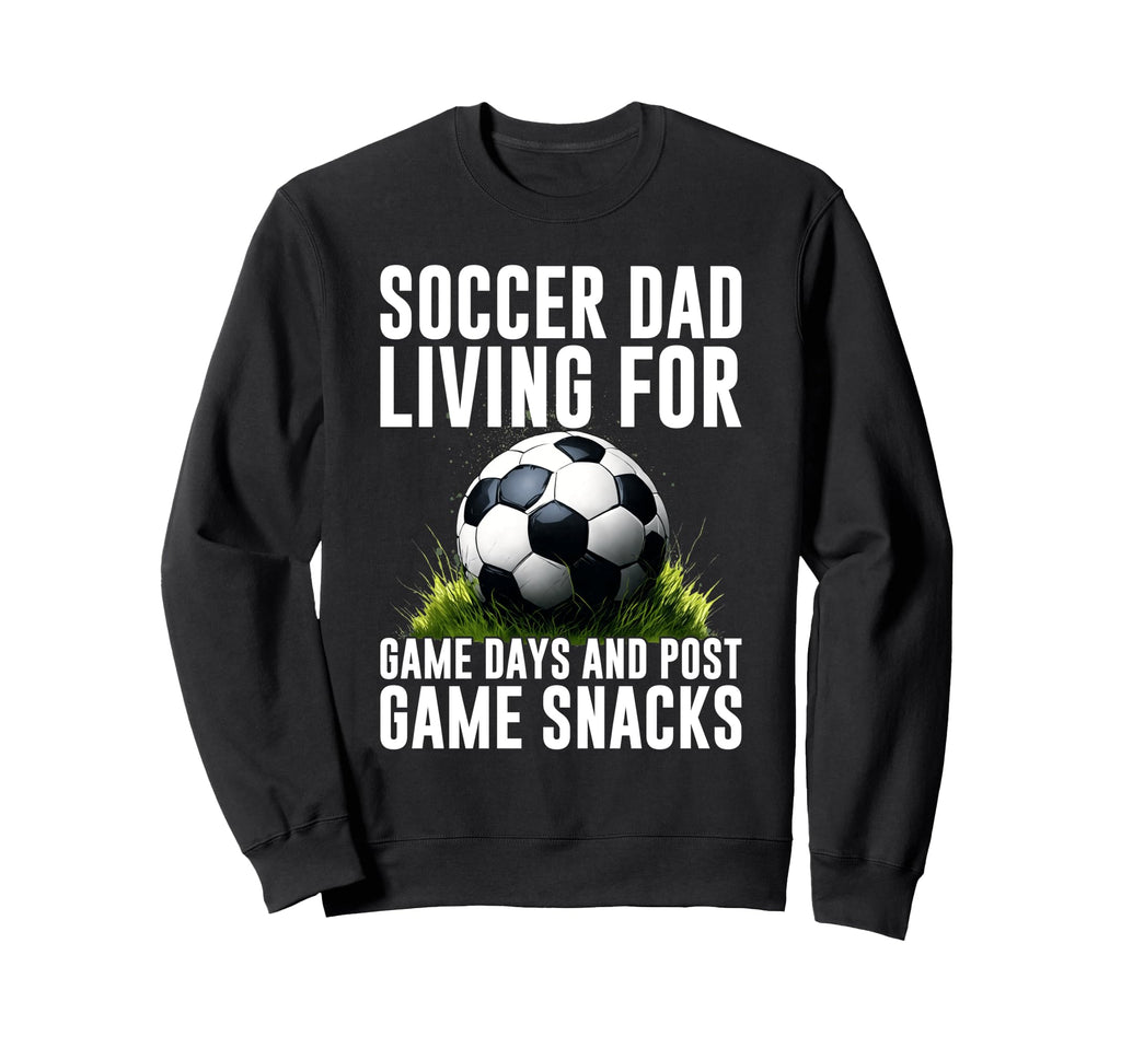 Living Game Days And Post Game Snacks Sweatshirt - Graphic Print Men Women - T-Shirt, Sweatshirt, Hoodie