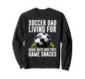 Living Game Days And Post Game Snacks Sweatshirt - Graphic Print Men Women - T-Shirt, Sweatshirt, Hoodie